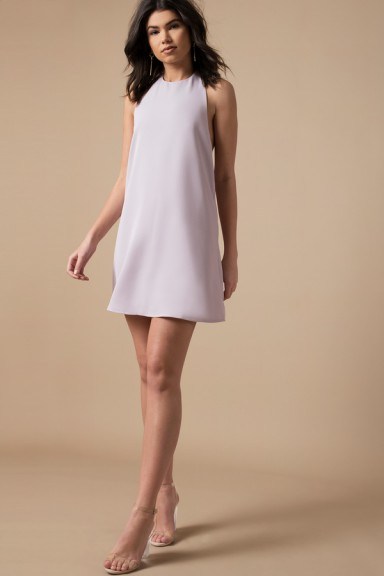 TOBI REVELRY LAVENDER SHIFT DRESS ~ lilac sleeveless dresses - flipped