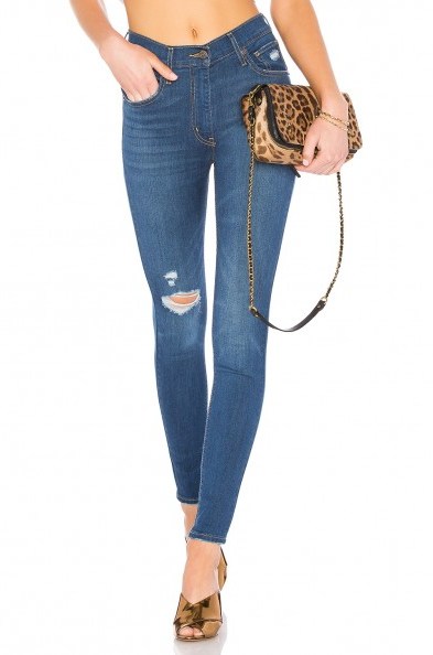 LEVI’S MILE HIGH SUPER SKINNY in Wanna Be | ripped skinnnies - flipped