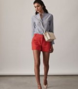 Reiss LYLA TAILORED SHORTS RED ~ summer fashion