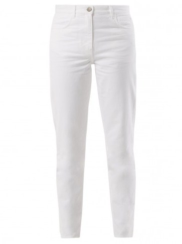 M.I.H JEANS Mimi high-rise skinny jeans ~ white denim - flipped