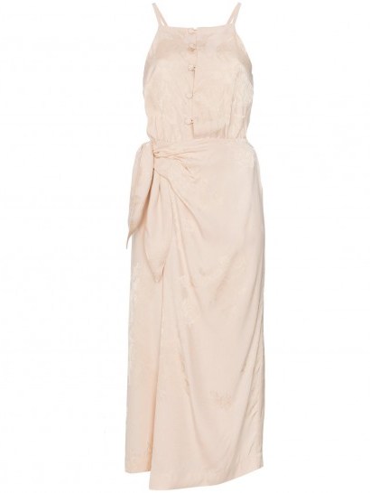 NANUSHKA Strappy dress with faux knot | wrap style slip dresses - flipped