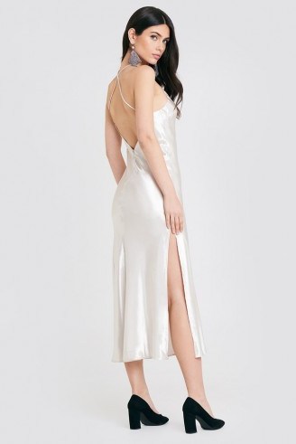 BARDOT Pferffer Slip Dress |side slit cami dresses - flipped