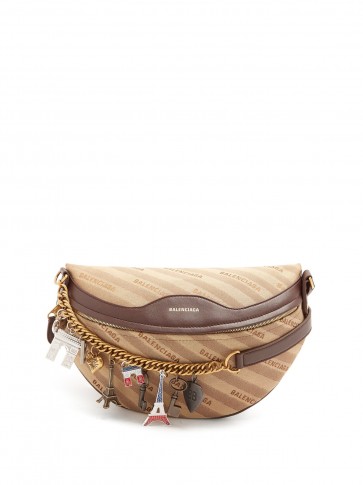 BALENCIAGA Souvenir bag XS | designer charm-embellished bum bags