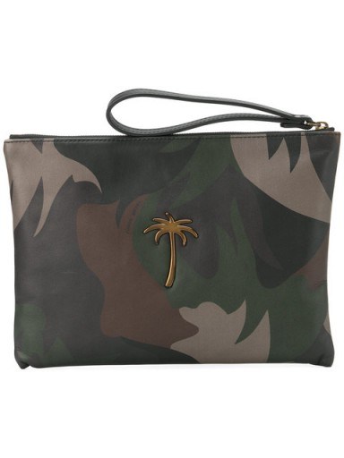 TOMAS MAIER camo palm pouch / camouflage printed pouches / clutch bags - flipped