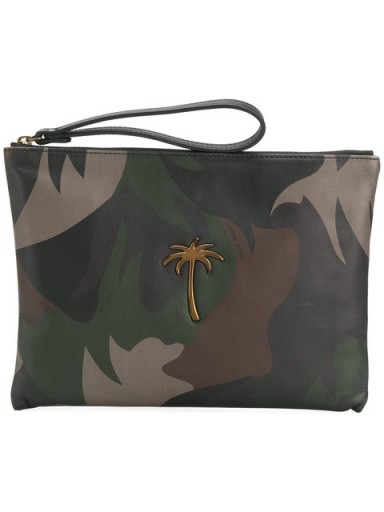 TOMAS MAIER camo palm pouch / camouflage printed pouches / clutch bags