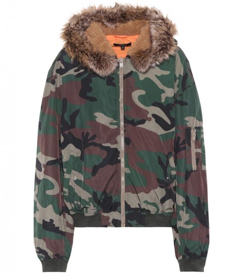 YEEZY Camouflage bomber jacket / camo print jackets