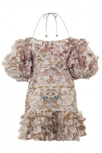 $358.00 Zimmermann Painted Heart Folds Dress - flipped