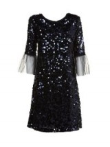 Blumarine Applique Dress ~ glamorous lbd