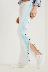 Kappa Astoria White Wide-Leg Track Pants – sporty trousers – sports fashion