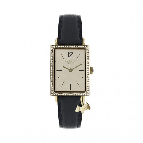 RADLEY PRIMROSE HILL WATCH / dog charm leather strap watches / square ...