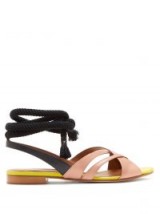 MALONE SOULIERS Marlene leather sandals | strappy flats
