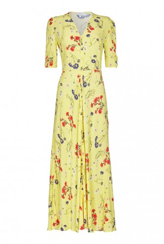 GHOST MARLEY DRESS Sunday Flowers ~ yellow vintage style dresses