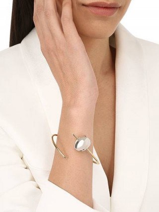 SCHIELD OLIVE BRACELET / stylish contemporary jewellery - flipped