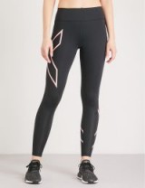 2XU Mid-rise compression leggings – black sporty pants