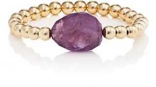 BECK JEWELS XL Amethyst Becklette Bracelet ~ purple stone jewellery - flipped