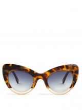 SARTORIALEYES Cat-eye tortoiseshell sunglasses – vintage style accessories