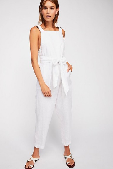 Endless Summer Coladas All Day One-Piece | white summer jumpsuits