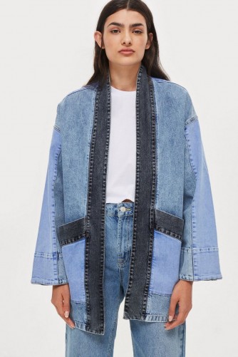 Native Youth Denim Kimono Jacket | oriental inspiration