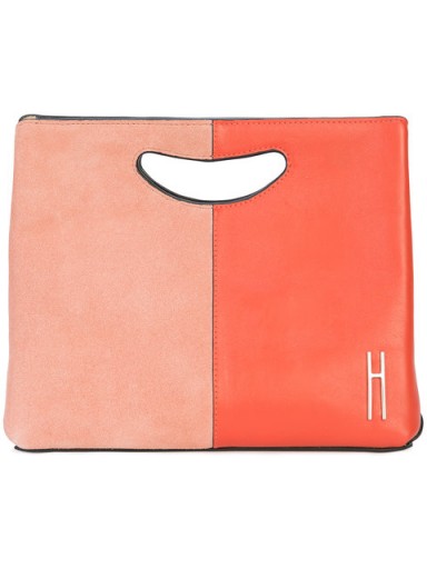 HAYWARD minimal tote ~ small chic colourblock bags