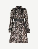 KAREN MILLEN Leopard faux-fur coat – glamorous outerwear