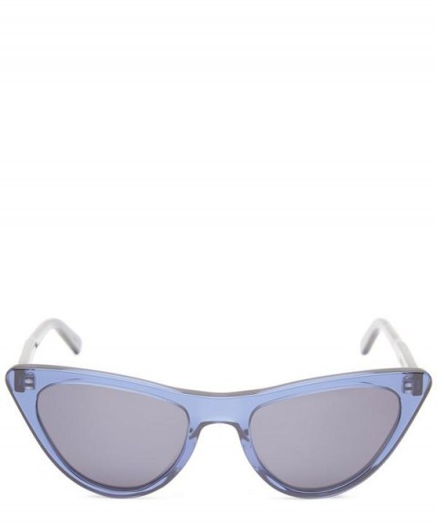 PRISM St Louis Sunglasses / blue vintage eyewear - flipped
