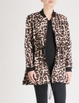 THE UPSIDE Leopard-print shell anorak – casual glamour