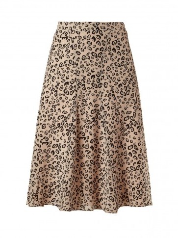 ALTUZARRA Caroline leopard-print skirt ~ animal prints - flipped