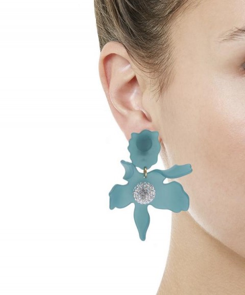 LELE SADOUGHI Crystal Lily Earring ~ glamorous evening accessory