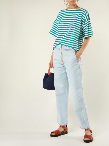 MARNI Exposed zip jeans ~ casual style - flipped
