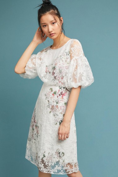 Tracy Reese Guiana Embroidered Dress ~ summer event frock