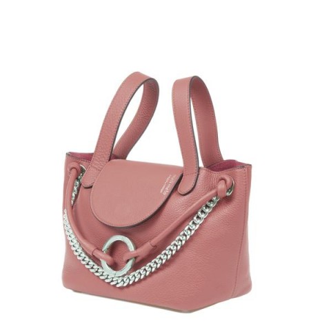 meli melo Linked Thela Mini Daphne – small pink top handle bags