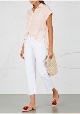 RAILS Whitney pineapple-print linen-blend shirt – casual summer style - flipped