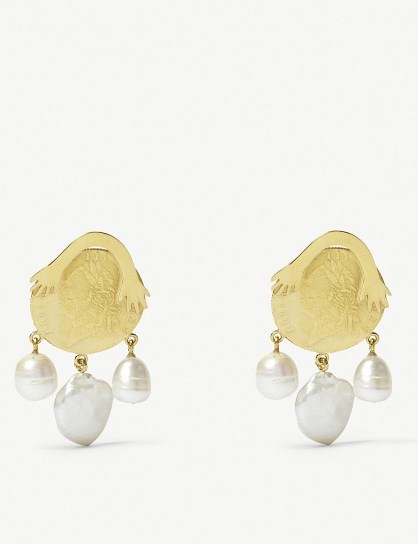 BECCA JEWELLERY Keepers pearl earrings – luxe style jewellery - flipped