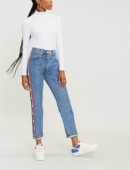 LEVI’S Spectator Sport slim-fit straight jeans | logo side stripe - flipped