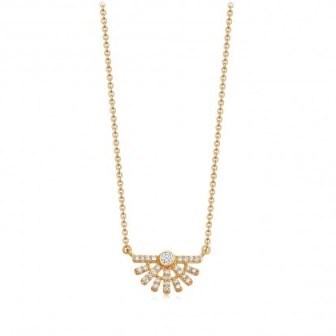 ASTLEY CLARKE Setting Sun Diamond Pendant Necklace | small neat pendants - flipped