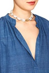 TOHUM DESIGN Large Puka Shell Necklace ~ ocean inspired jewellery