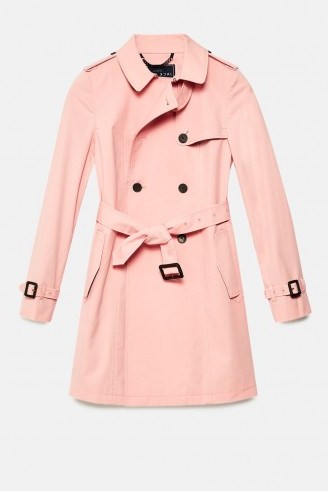 JACK WILLS AMBROSE TRENCH COAT in Pink | pretty autumn mac - flipped