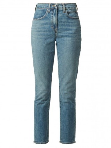 PSWL High-rise slim-fit jeans ~ denim - flipped