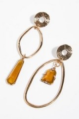 Free People Irena Asymmetrical Earrings / mismatched statement jewellery / boho accessory