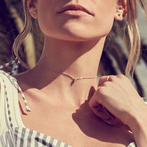 Uncommon James Just a Touch Crystal Necklace | delicate jewellery | Kristin Cavallari accessories - flipped