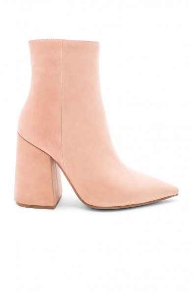 Alias Mae AHARA POINT TOE BOOTIE Blush – pink chunky heel ankle boot