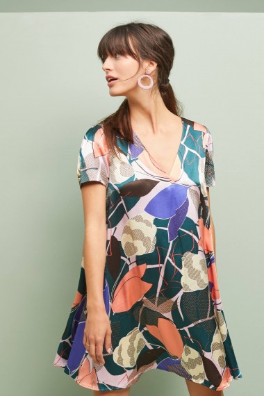 Corey Lynn Calter Geometric Tunic Dress | retro prints
