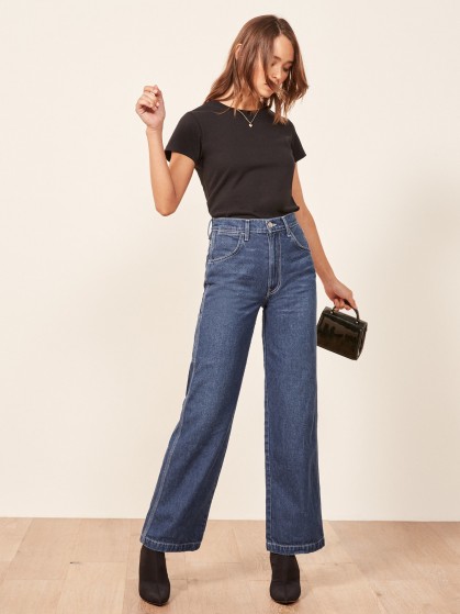 REFORMATION Max Jean Indio ~ high rise jeans