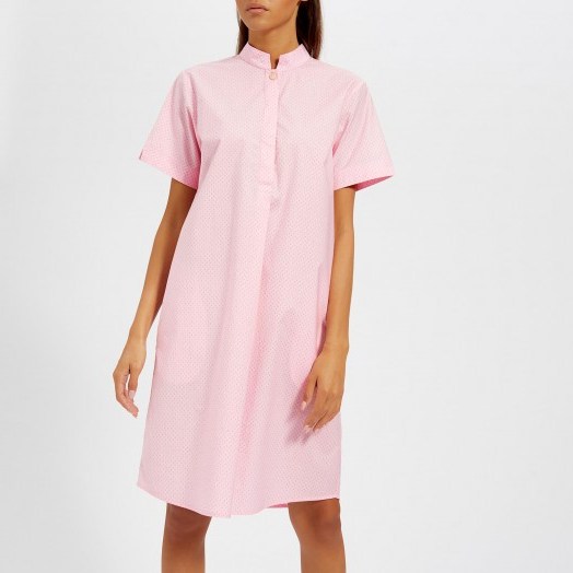 A.P.C. Women’s Agadir Dress – Rose – pink shirt dress - flipped