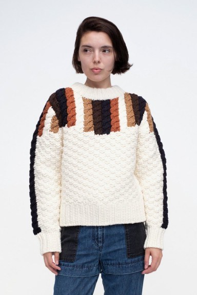 Sea Aspen Sweater – cosy chunky knit - flipped