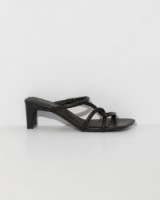 INTENTIONALLY BLANK black willow sandals ~ effortless style footwear