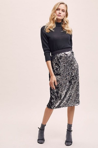 Kirei Layla Sequin Skirt | sequinned pencil skirts