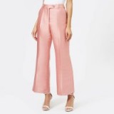 Stine Goya Women’s Tulip Rosetta Tailoring Trousers – Rosette – pink tailored pants