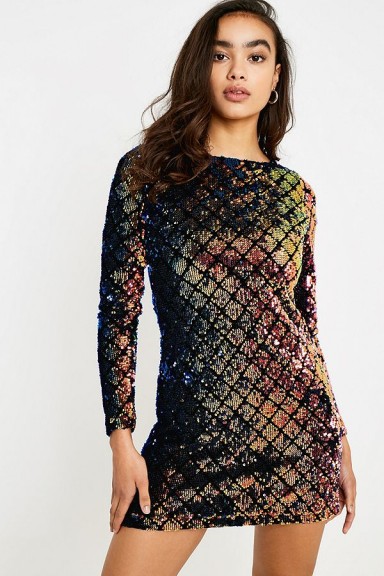 Cheap Monday Show Love Knit Jumper in Black Multi / shimmering party dresses