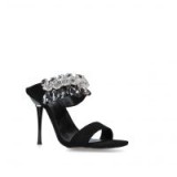 CARVELA GALACTIC in black | jewelled party mules